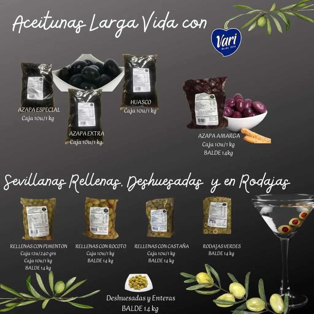 Catalogo Aceitunas